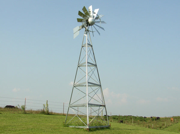Galvanized Ornamental Windmill