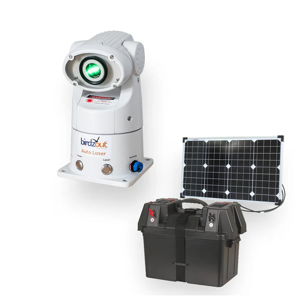 Birdzout Complete Solar Kit With Batteries