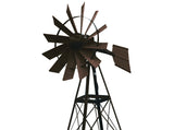 Powder Coated 24 ft Windmill Aeration System