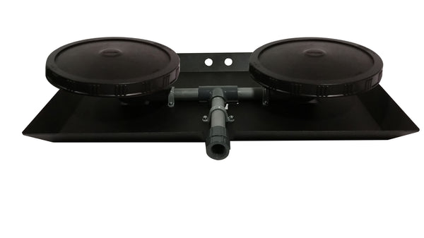 Double Disc 9" Rubber Membrane Diffuser with Self-Sinking Base