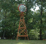Wood Backyard Windmills
