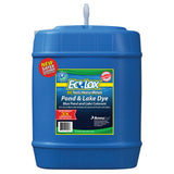 3X Concentrated – Five Gallon Jug EcoLox Blue Pond & Lake Dye